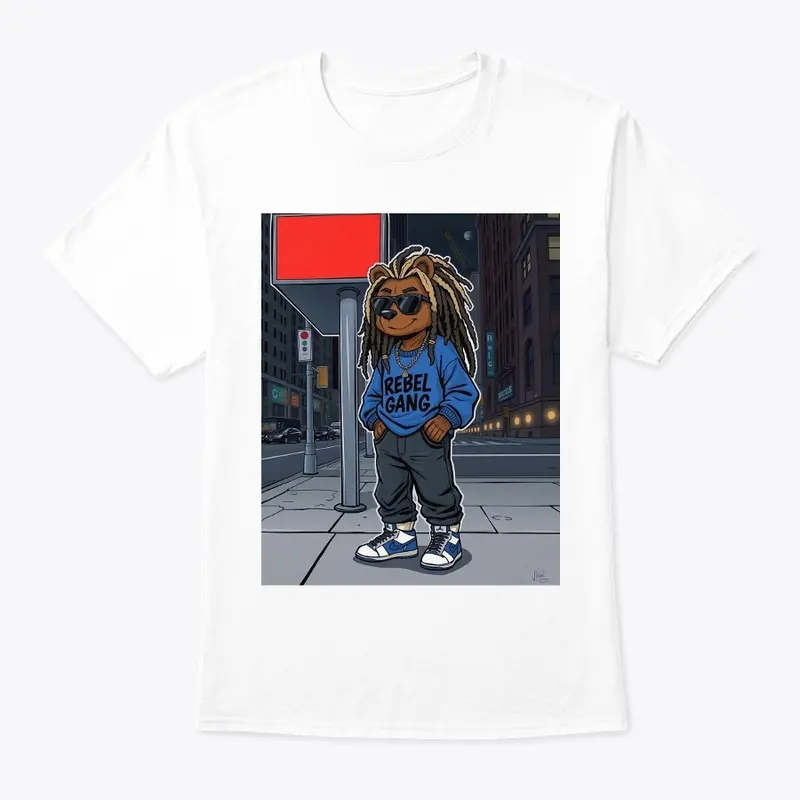 Rebel Gang Bear (Blue Version)